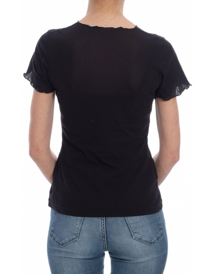 Дамска блуза с къс ръкав