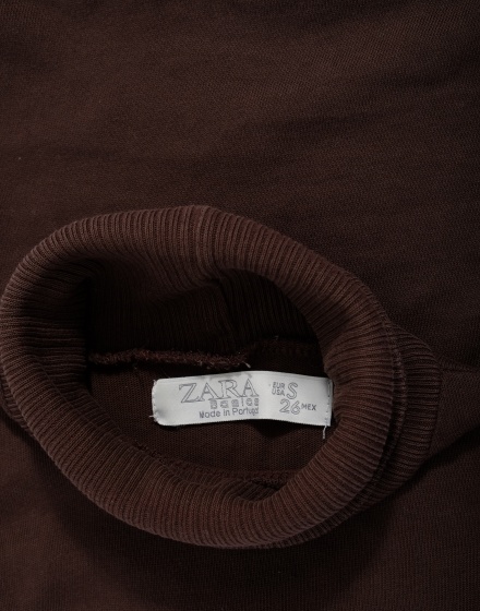 Дамска блуза с къс ръкав ZARA