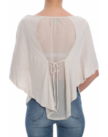 Дамска блуза с къс ръкав ZARA