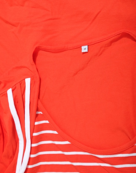 Дамска блуза с къс ръкав