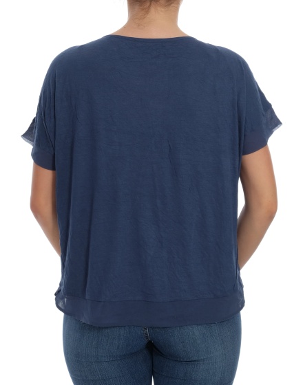 Дамска блуза с къс ръкав Opus