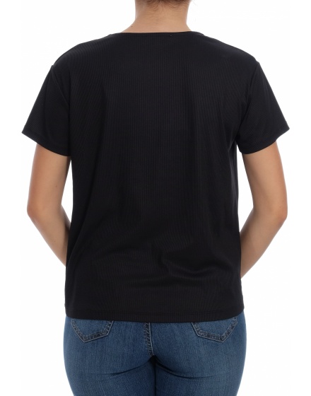 Дамска блуза с къс ръкав ZARA