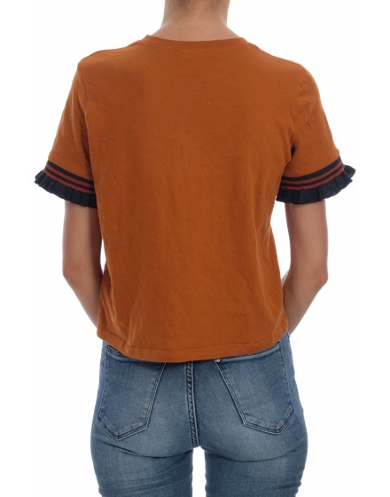 Дамска блуза с къс ръкав ZARA