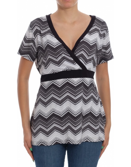 Дамска блуза с къс ръкав Yessica