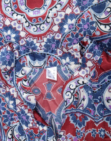 Дамска риза с къс ръкав