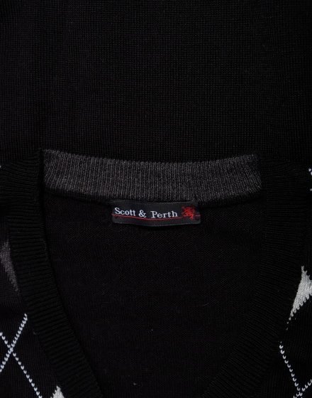 Мериносов пуловер Scott & Perth