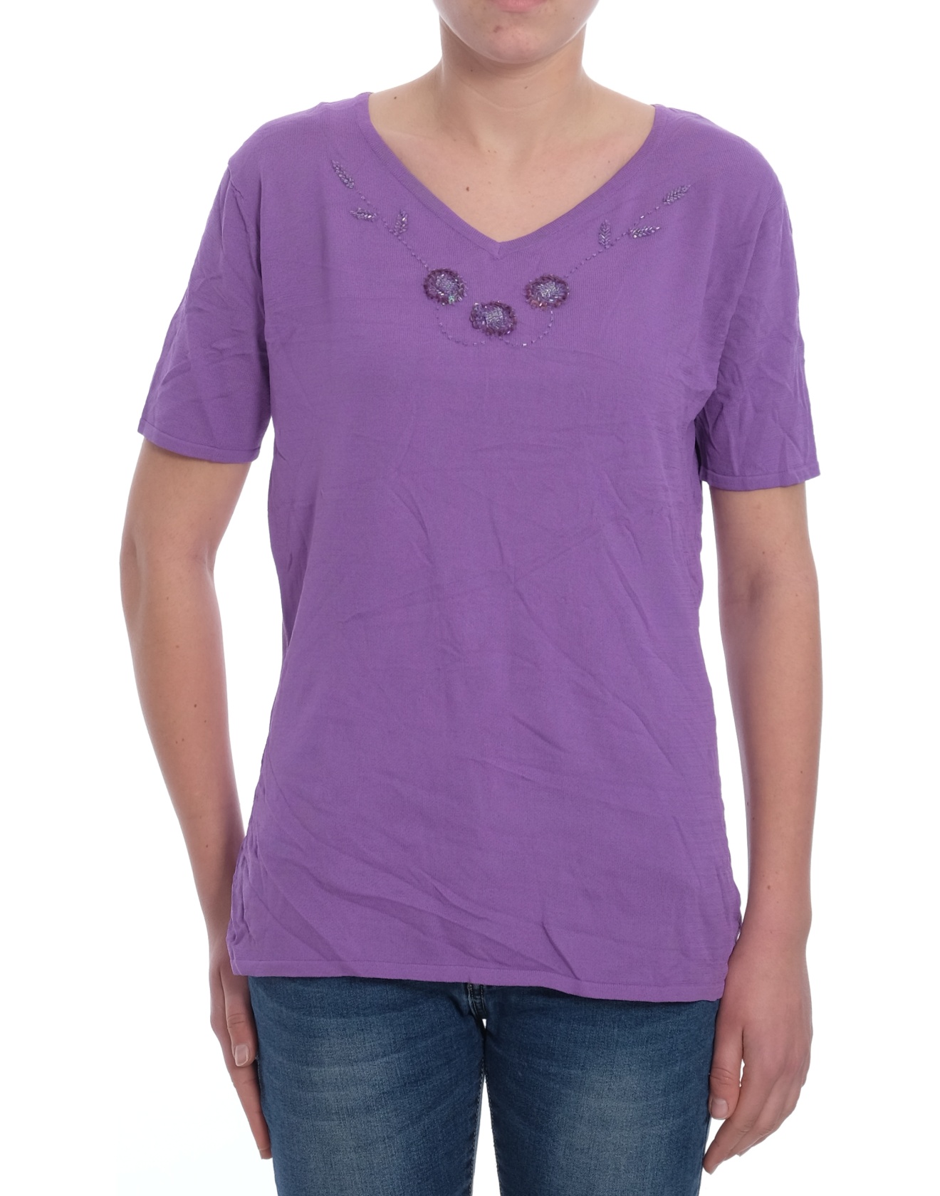 Дамска блуза с къс ръкав ON by Ekol