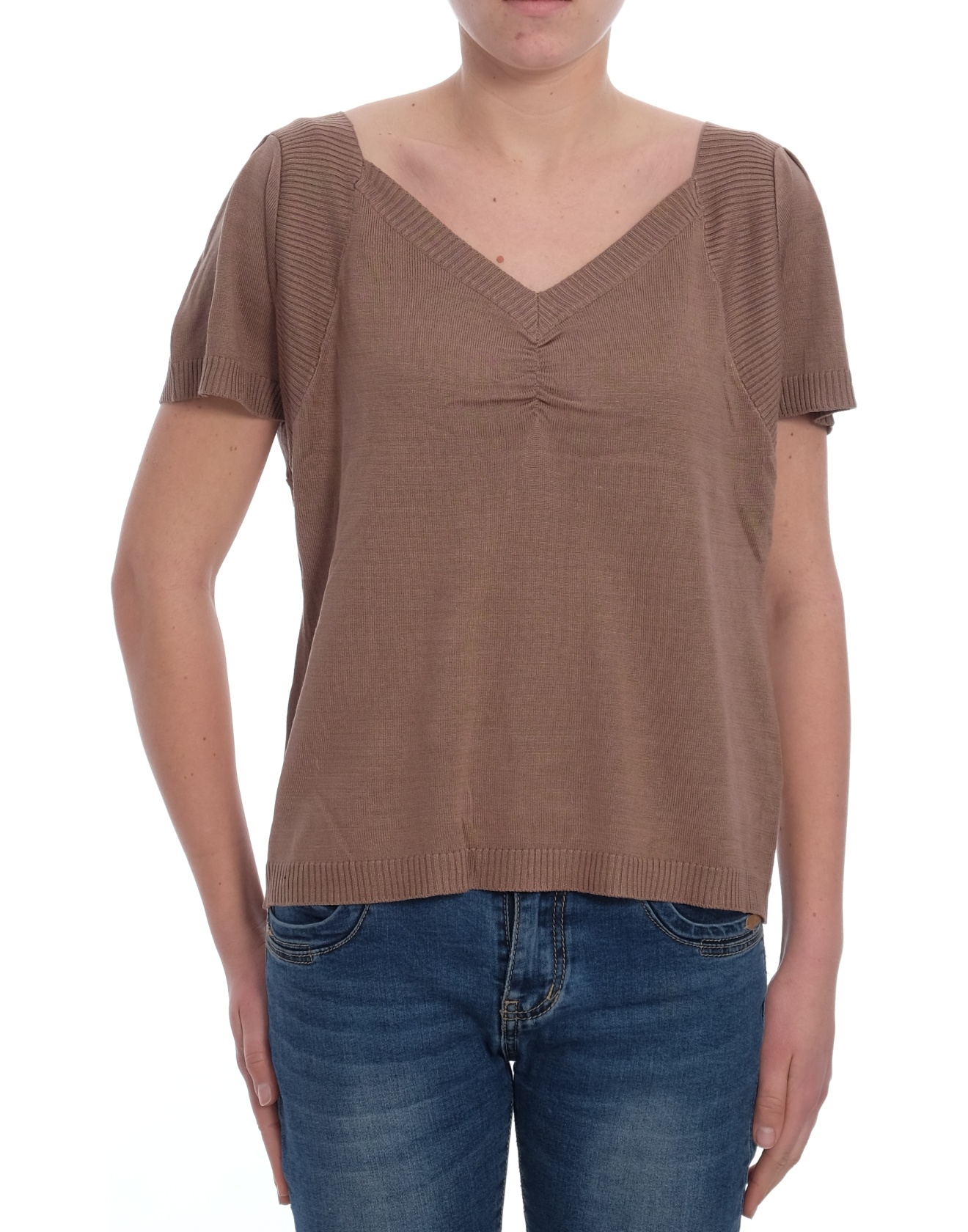 Дамска блуза с къс ръкав Zinzo