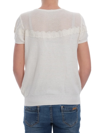 Дамска блуза с къс ръкав H&M