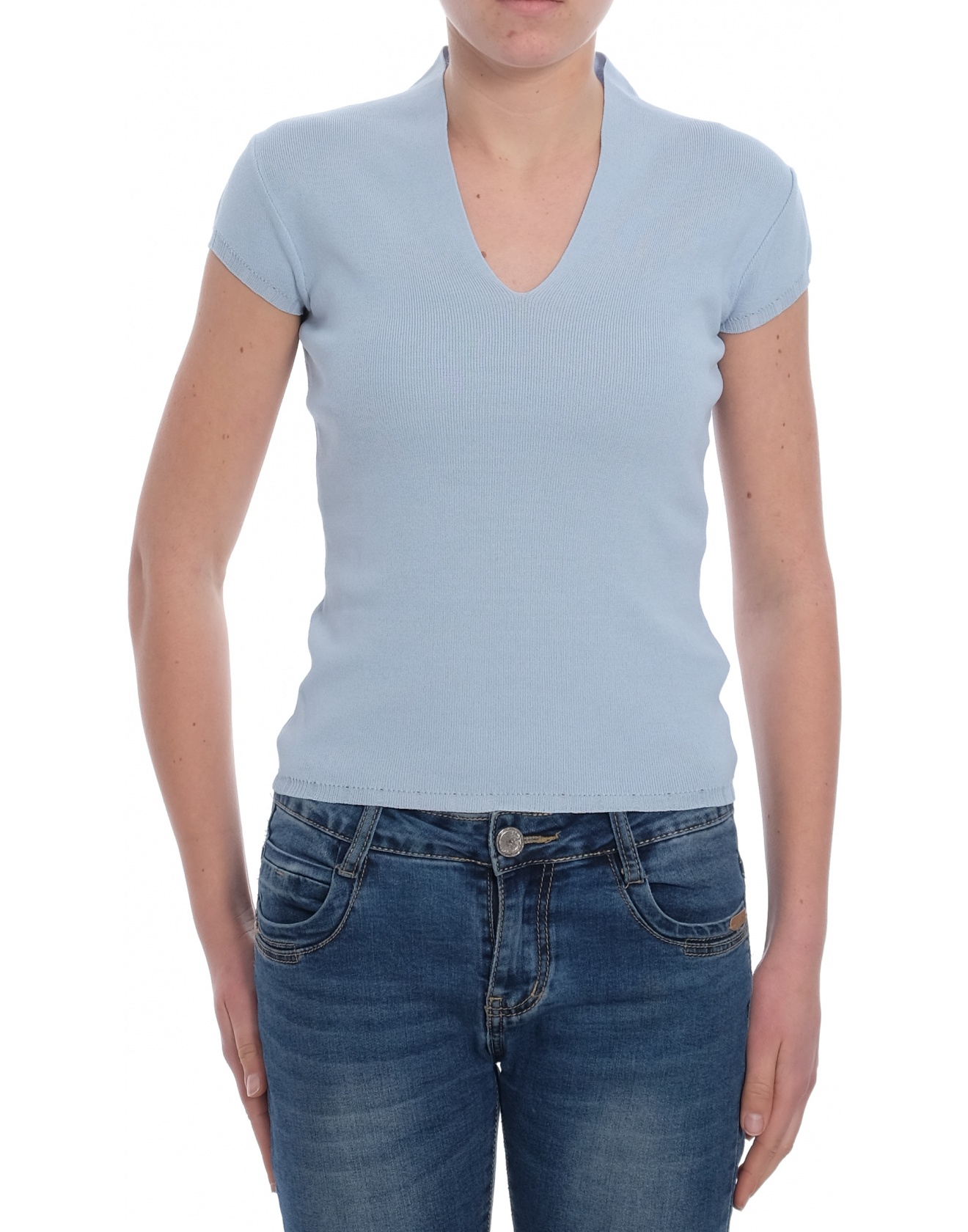 Дамска блуза с къс ръкав Premise Studio