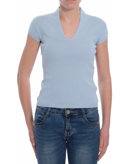 Дамска блуза с къс ръкав Premise Studio