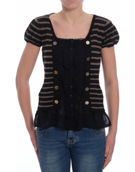 Дамска блуза с къс ръкав Morgan De Toi