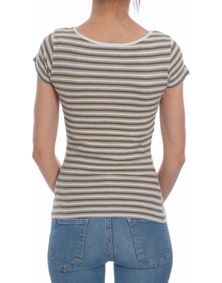 Дамска блуза с къс ръкав