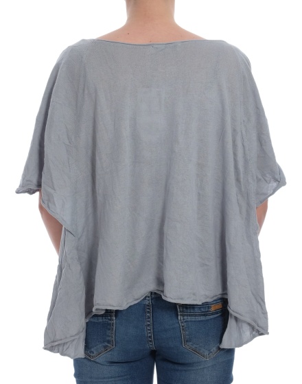 Дамска блуза с къс ръкав ZARA