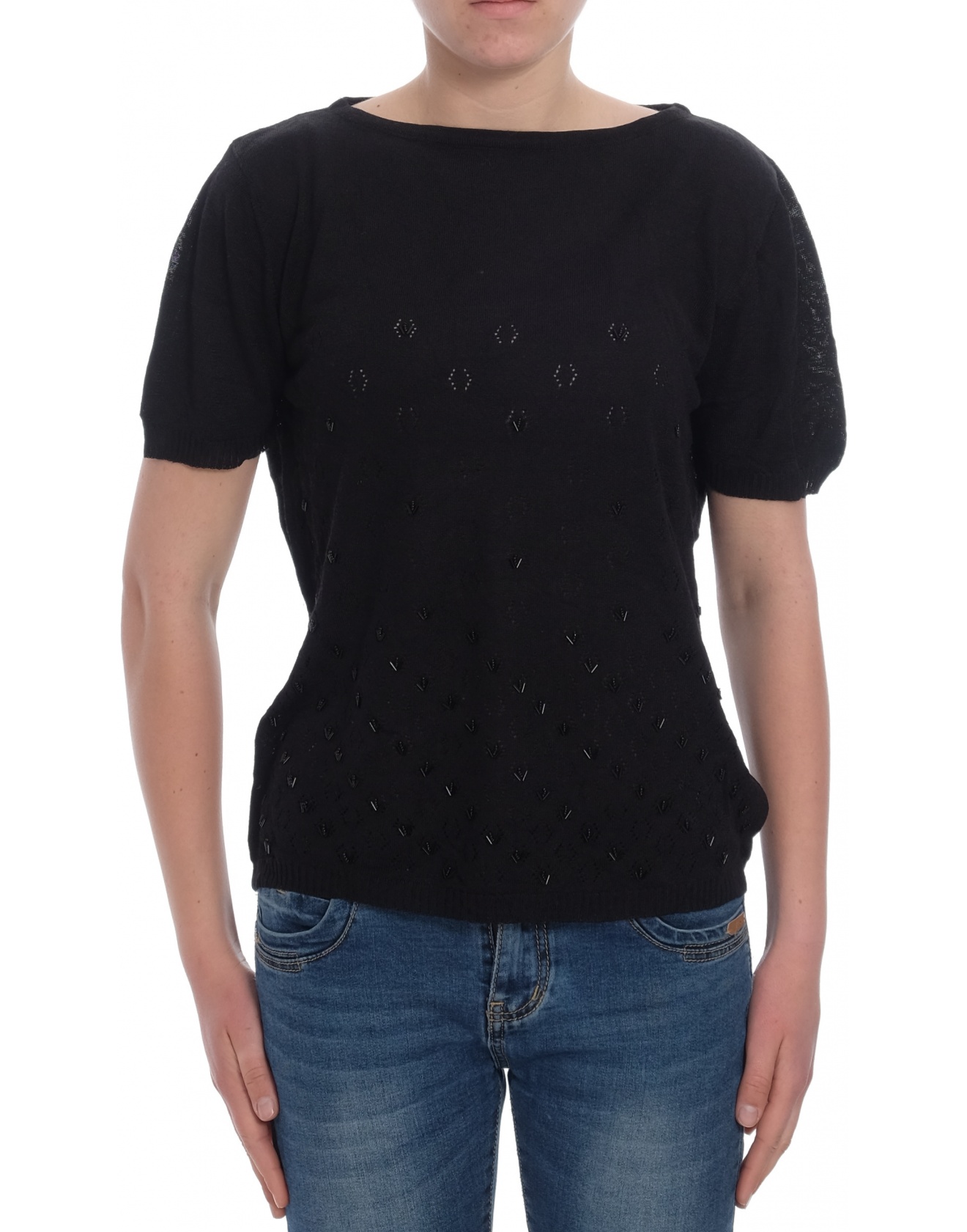 Дамска блуза с къс ръкав Spica