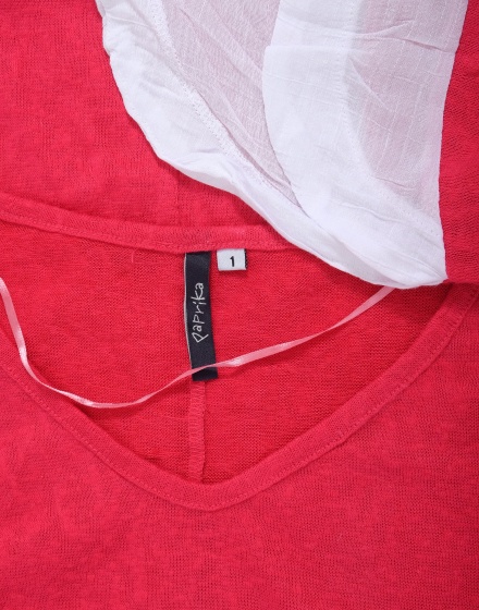 Дамска блуза с къс ръкав Paprika