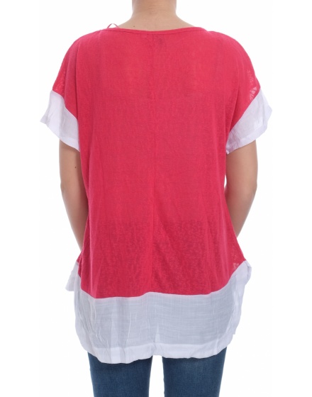 Дамска блуза с къс ръкав Paprika