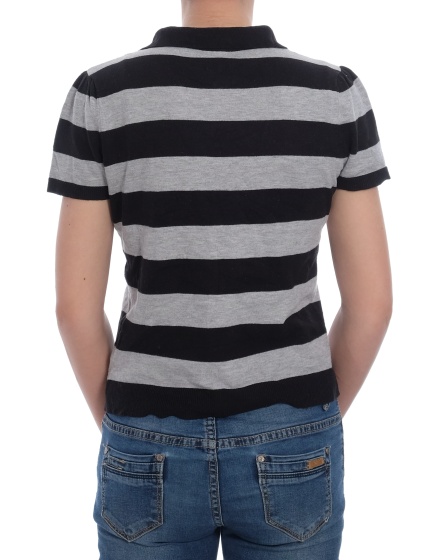 Дамска блуза с къс ръкав