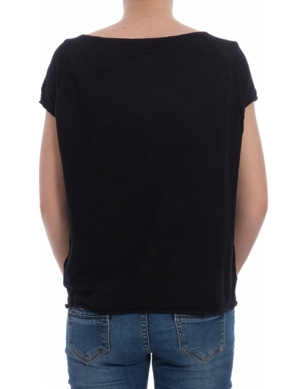 Дамска блуза с къс ръкав