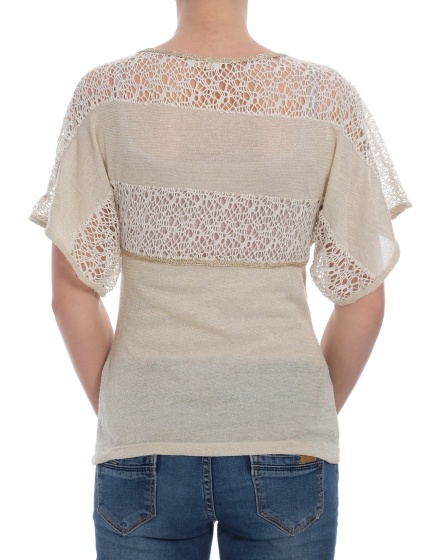 Дамска блуза с къс ръкав Busem