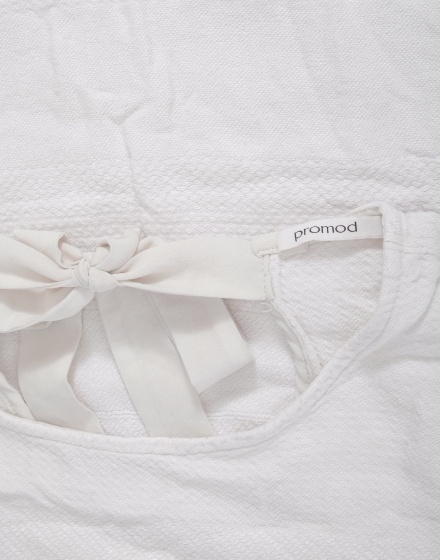 Дамска блуза с къс ръкав Promod