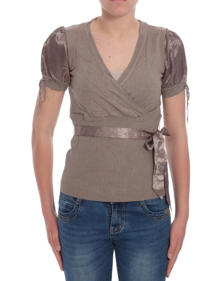 Дамска блуза с къс ръкав ESPRIT