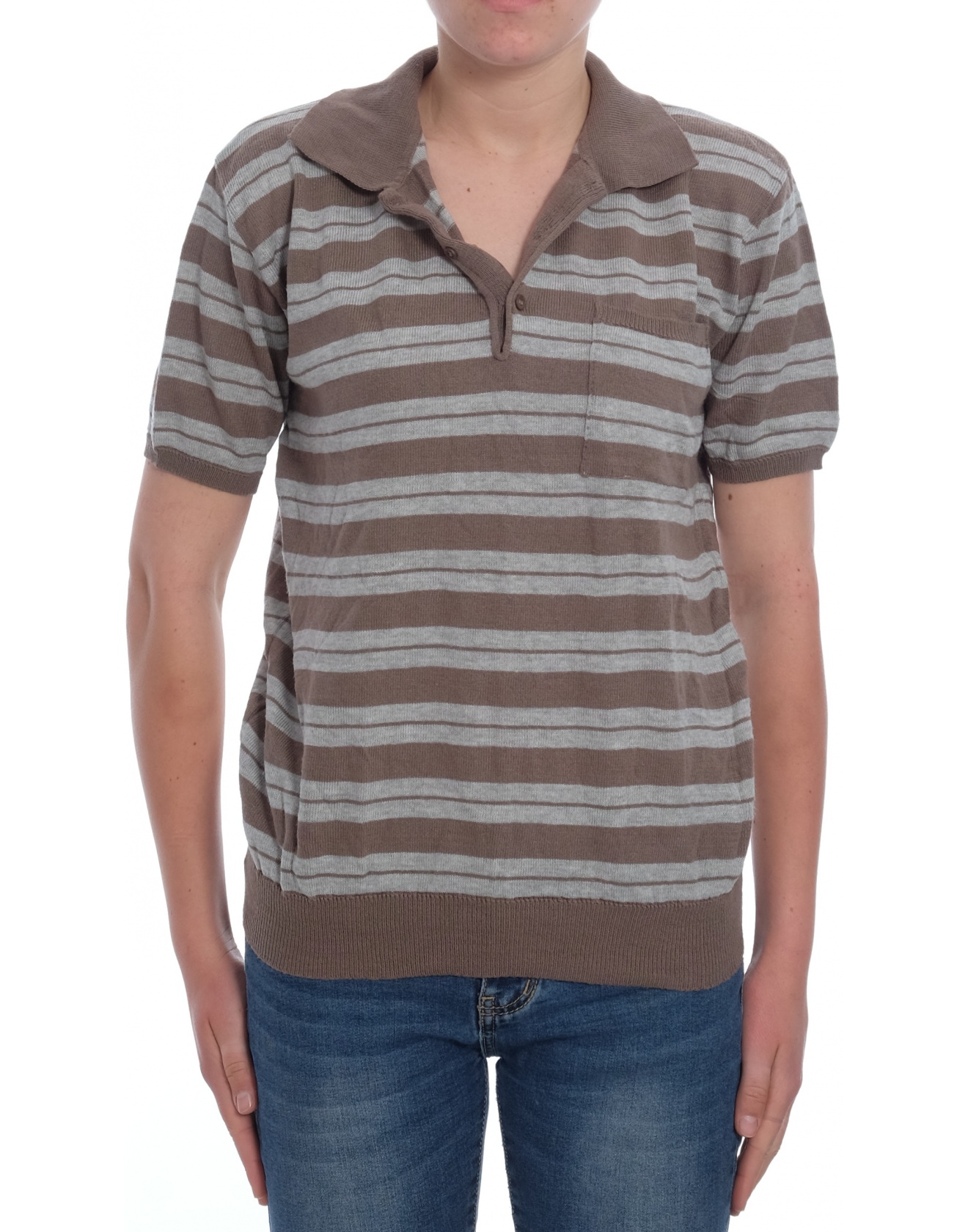 Блуза с къс ръкав