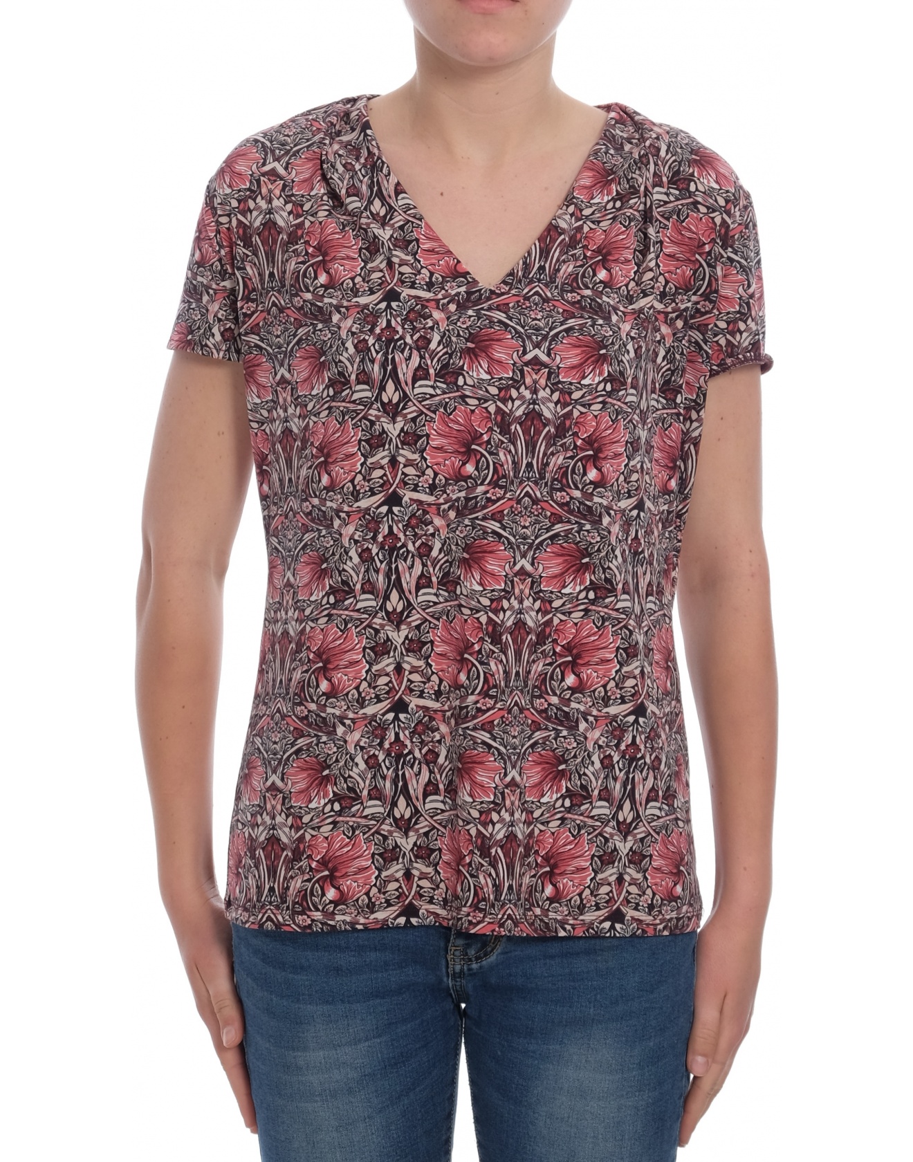 Дамска блуза с къс ръкав Comma,