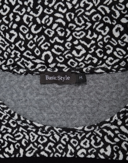 Дамска блуза с къс ръкав Basic Style