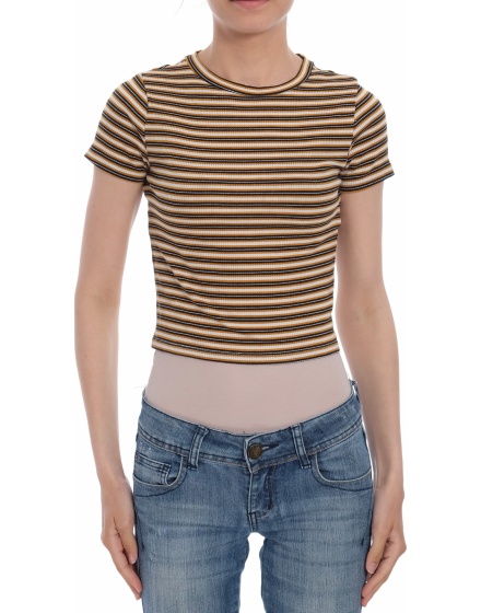 Дамска блуза с къс ръкав H&M