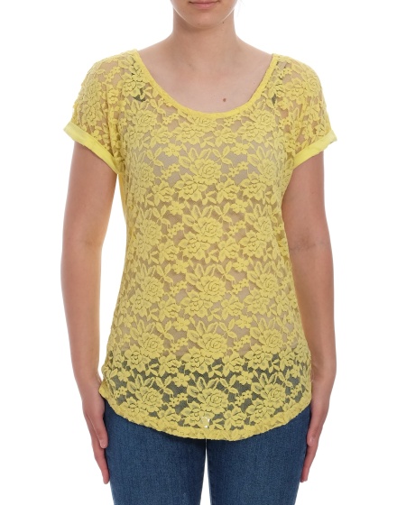 Дамска блуза с къс ръкав