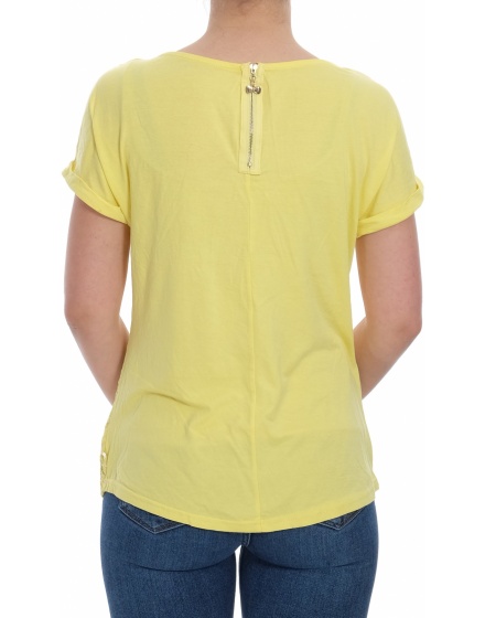 Дамска блуза с къс ръкав