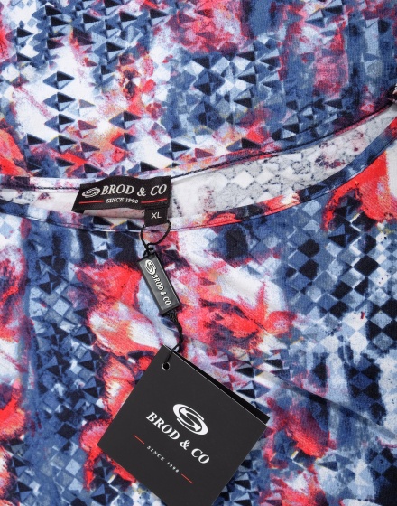 Дамска блуза с къс ръкав Brod & Co