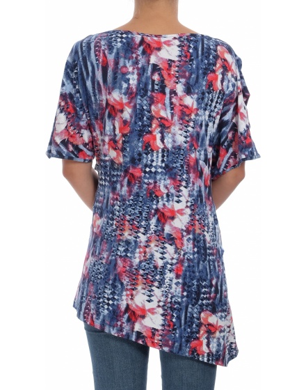 Дамска блуза с къс ръкав Brod & Co